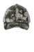 Port Authority Hats C961 Mens Tie Dye Adjustable Hat Black Flat Front