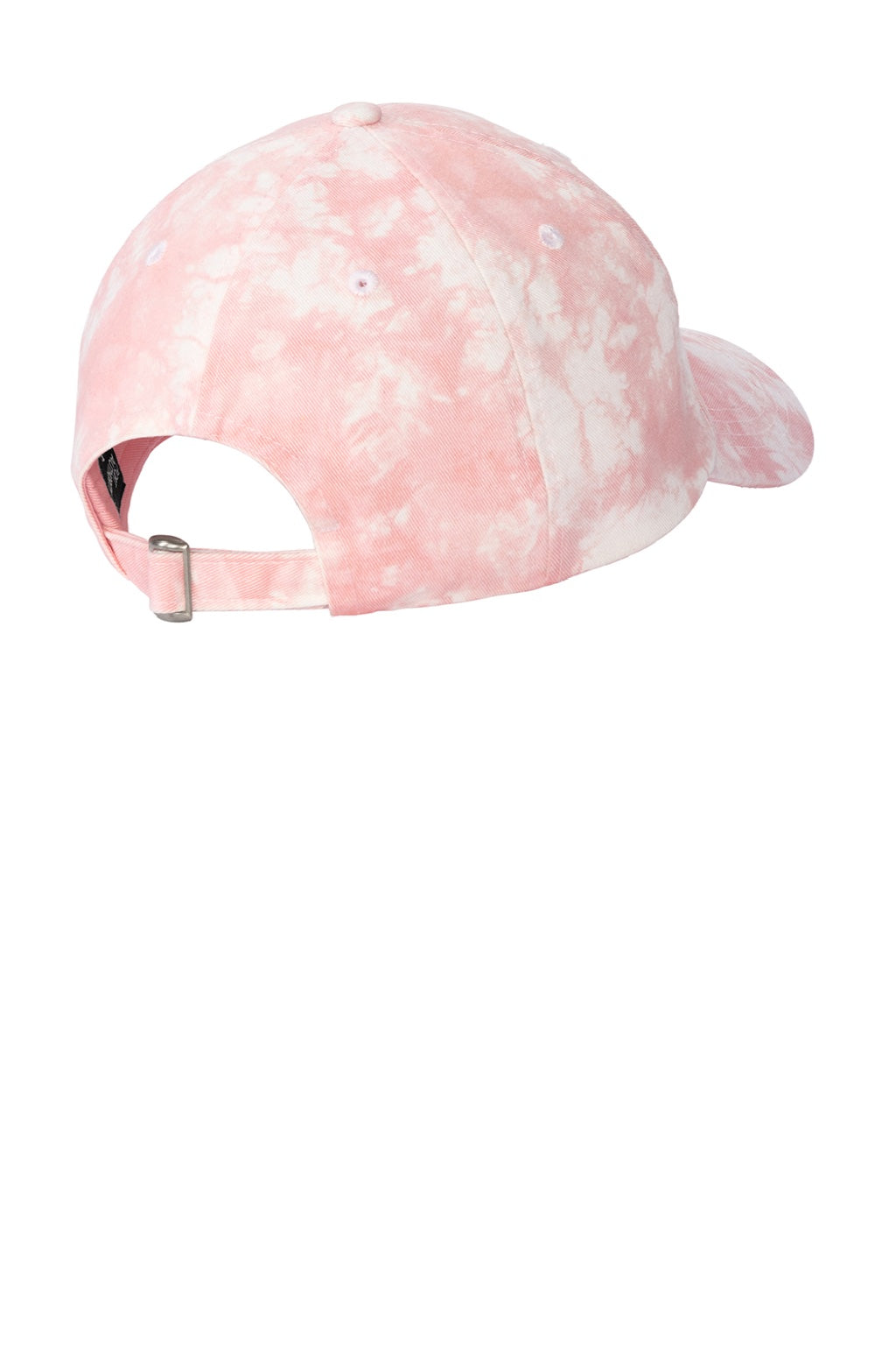 Port Authority Hats C961 Mens Tie Dye Adjustable Hat Light Pink Flat Back