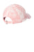 Port Authority Hats C961 Mens Tie Dye Adjustable Hat Light Pink Flat Back