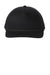 Port Authority Hats C962 Mens Snapback Rope Hat Black Flat Front