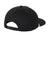 Port Authority Hats C962 Mens Snapback Rope Hat Black/White Flat Back