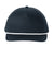Port Authority Hats C962 Mens Snapback Rope Hat Navy Blue/White Flat Front