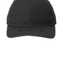 Port Authority Hats Mens Adjustable Leather Strap Hat - Black