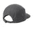 Port Authority Hats C970 Mens Camper Adjustable Hat Deep Smoke Grey Flat Back