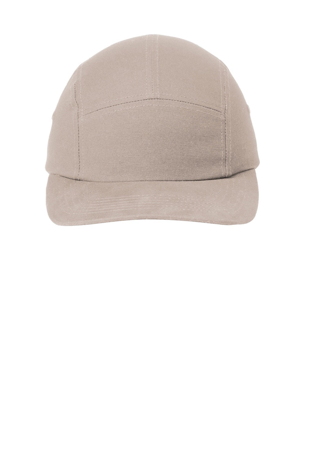 Port Authority Hats C970 Mens Camper Adjustable Hat Khaki Brown Flat Front