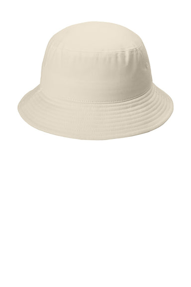 Port Authority Hats C975 Mens Classic Twill Bucket Hat Sahara Flat Front