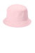 Port Authority Hats C976 Mens Twill Short Brim Bucket Hat Cloud Pink Flat Front