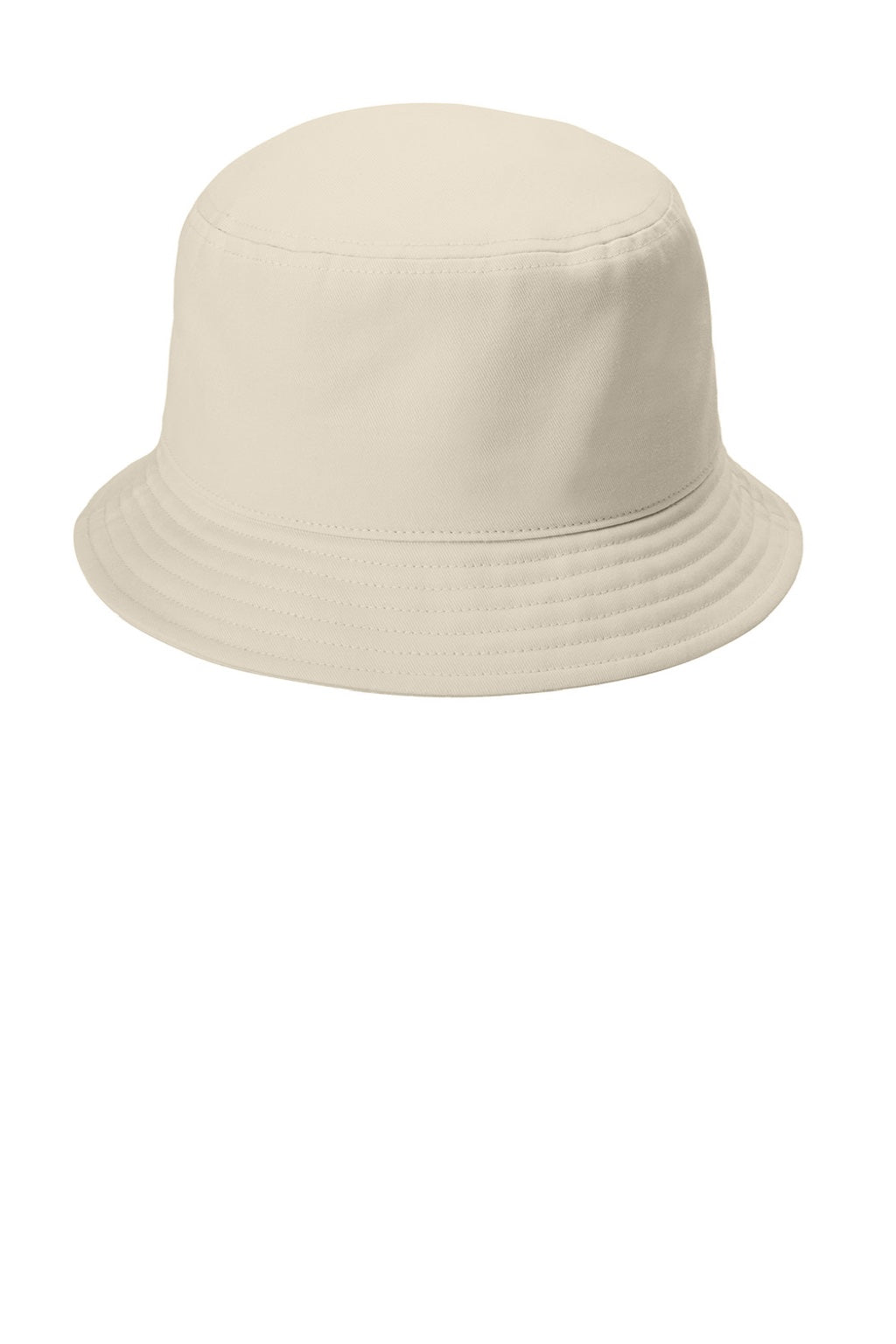 Port Authority Hats C976 Mens Twill Short Brim Bucket Hat Sahara Flat Front
