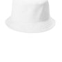 Port Authority Hats Mens Twill Short Brim Bucket Hat - White