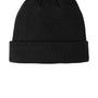 Port Authority Hats Unisex Cozy Cuffed Beanie - Deep Black
