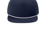 Port Authority Hats Mens Adjustable Rope Hat - River Navy Blue/White