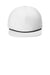 Port Authority Hats C981 Mens Adjustable Rope Hat White/Black Flat Front