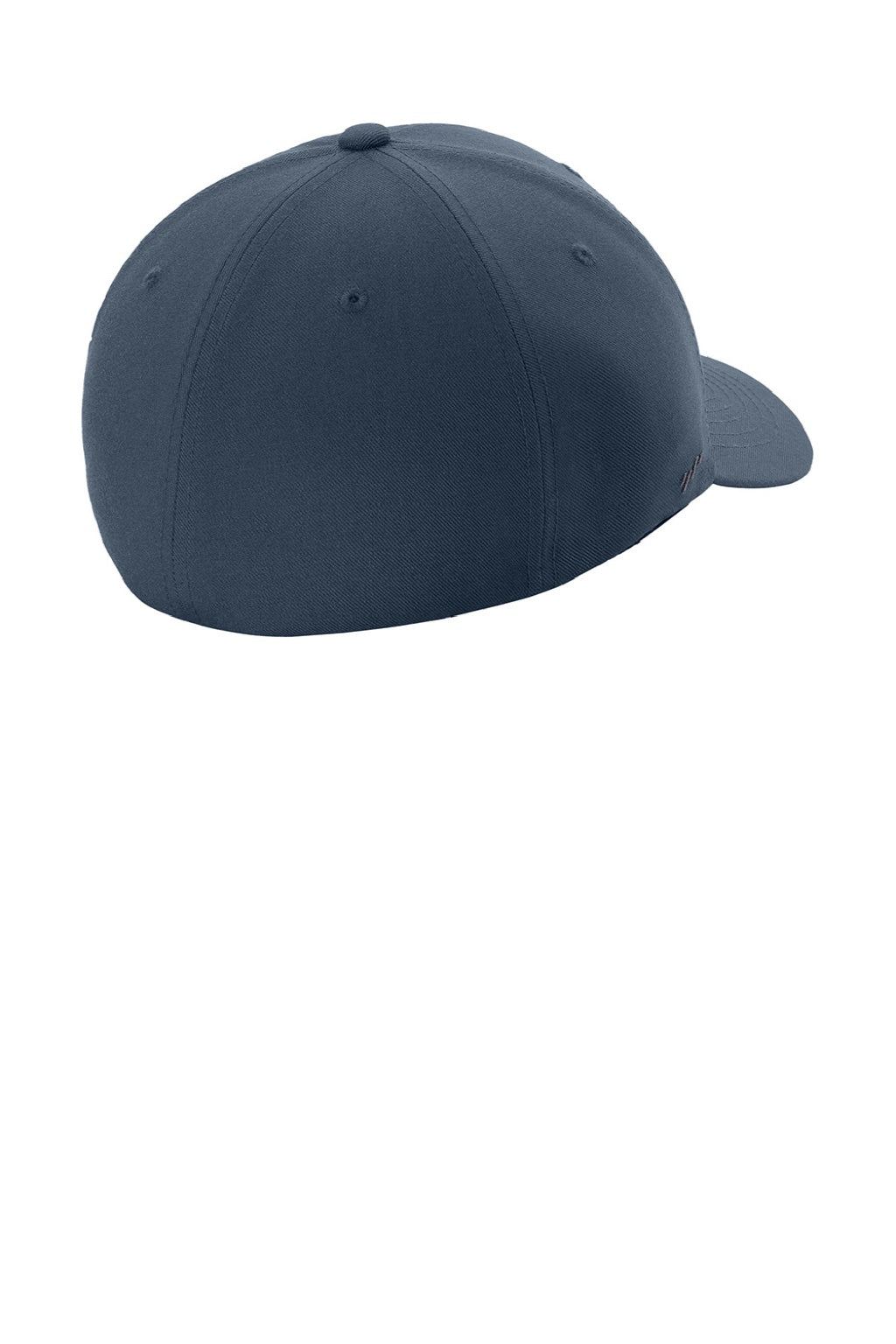 Port Authority Hats C988 Mens NU Moisture Wicking Flexfit Hat River Navy Blue Flat Back