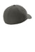 Port Authority Hats C988 Mens NU Moisture Wicking Flexfit Hat Storm Grey Flat Back
