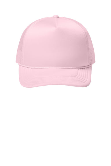 Port Authority Hats C993 Mens Foam Truck'N Hat Cloud Pink Flat Front