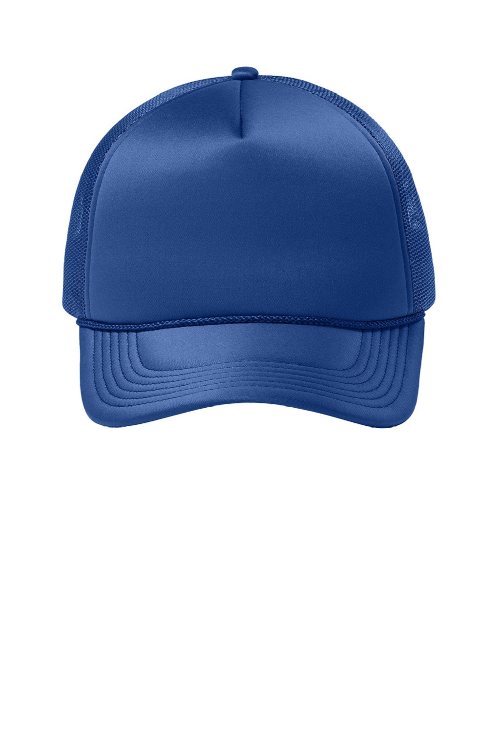 Port Authority Hats C993 Mens Foam Truck'N Hat True Royal Blue Flat Front