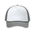 Port Authority Hats C993 Mens Foam Truck'N Hat White/Deep Smoke Grey/Deep Smoke Grey Flat Front
