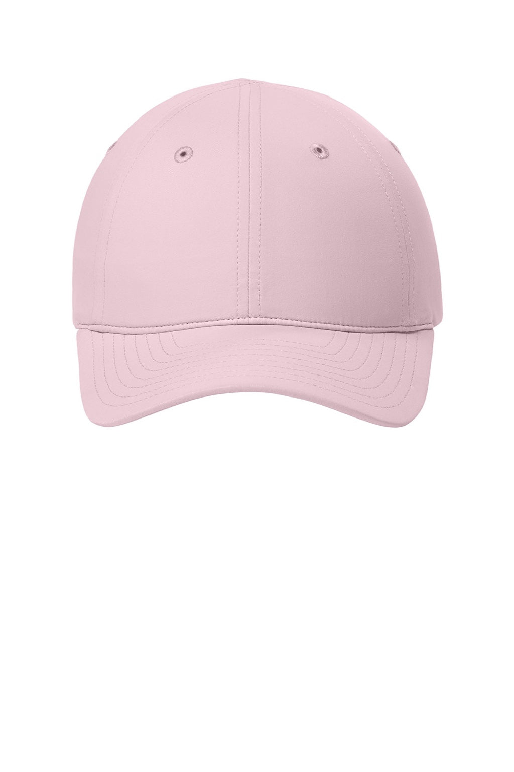 Port Authority Hats C994 Womens Adjustable Ponytail Hat Cloud Pink Flat Front