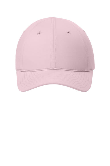 Port Authority Hats C994 Womens Adjustable Ponytail Hat Cloud Pink Flat Front