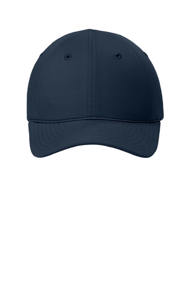 Port Authority Hats C994 Womens Adjustable Ponytail Hat River Navy Blue Flat Front