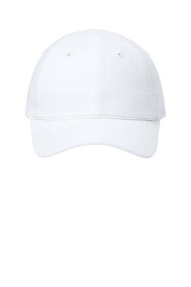 Port Authority Hats C994 Womens Adjustable Ponytail Hat White Flat Front