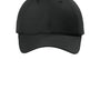 Port Authority Hats Mens Perforated Adjustable Hat - Deep Black - NEW