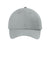Port Authority Hats C995 Mens Perforated Adjustable Hat Silver Grey Flat Front