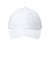 Port Authority Hats C995 Mens Perforated Adjustable Hat White Flat Front