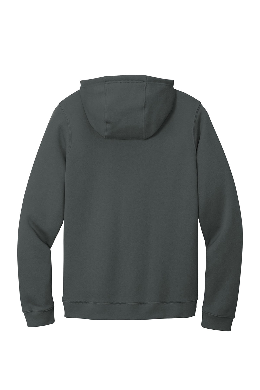 Nike CJ1611 Mens Club Fleece Hooded Sweatshirt Hoodie Anthracite Grey Flat Back