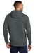 Nike CJ1611 Mens Club Fleece Hooded Sweatshirt Hoodie Anthracite Grey Model Back