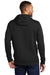 Nike CJ1611 Mens Club Fleece Hooded Sweatshirt Hoodie w/ Pouch Pocket Black Model Back