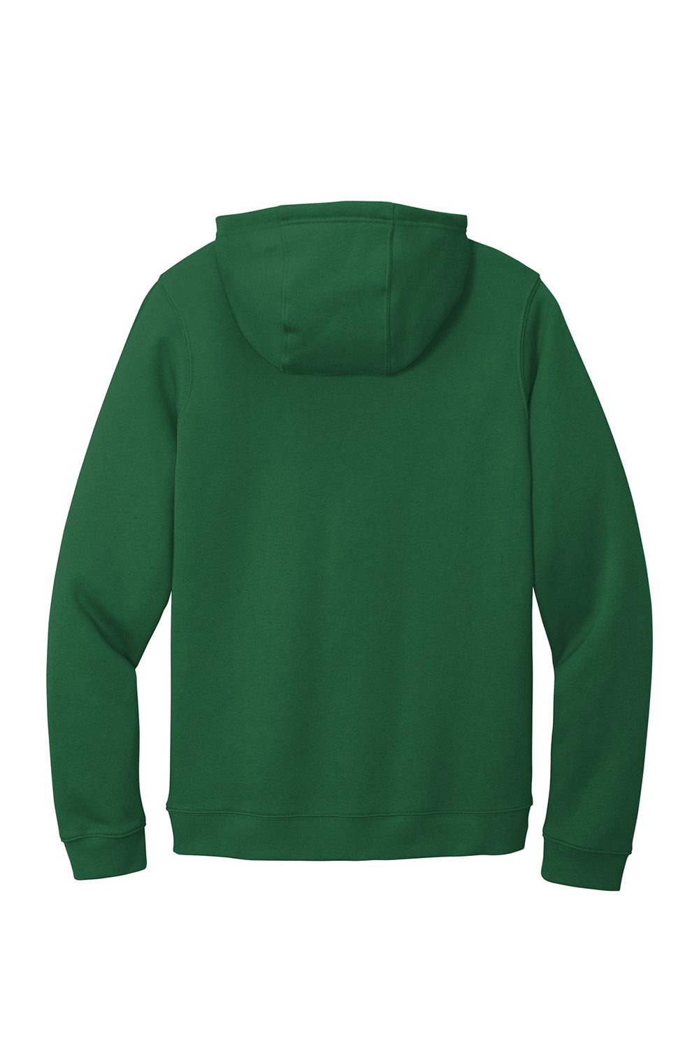Nike CJ1611 Mens Club Fleece Hooded Sweatshirt Hoodie Dark Green Flat Back