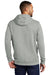 Nike CJ1611 Mens Club Fleece Hooded Sweatshirt Hoodie w/ Pouch Pocket Heather Dark Grey Model Back