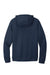 Nike CJ1611 Mens Club Fleece Hooded Sweatshirt Hoodie Navy Blue Flat Back