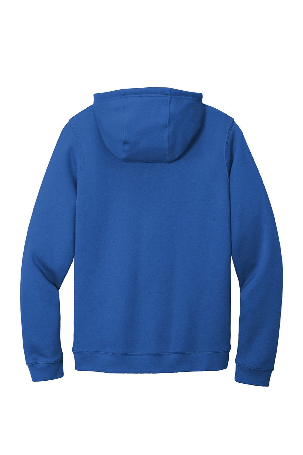Nike CJ1611 Mens Club Fleece Hooded Sweatshirt Hoodie w/ Pouch Pocket Royal Blue Flat Back