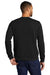 Nike CJ1614 Mens Club Fleece Crewneck Sweatshirt Black Model Back