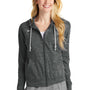 Nike Womens Gym Vintage Full Zip Hooded Sweatshirt Hoodie - Team Anthracite Grey