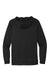 Nike CN9473 Mens Therma-Fit Moisture Wicking Fleece Hooded Sweatshirt Hoodie Team Black Flat Back