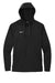 Nike CN9473 Mens Therma-Fit Moisture Wicking Fleece Hooded Sweatshirt Hoodie w/ Pouch Pocket Team Black Flat Front