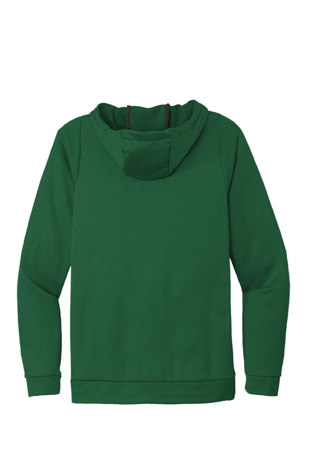 Nike CN9473 Mens Therma-Fit Moisture Wicking Fleece Hooded Sweatshirt Hoodie w/ Pouch Pocket Team Dark Green Flat Back