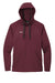 Nike CN9473 Mens Therma-Fit Moisture Wicking Fleece Hooded Sweatshirt Hoodie w/ Pouch Pocket Team Dark Maroon Flat Front
