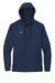 Nike CN9473 Mens Therma-Fit Moisture Wicking Fleece Hooded Sweatshirt Hoodie w/ Pouch Pocket Team Navy Blue Flat Front