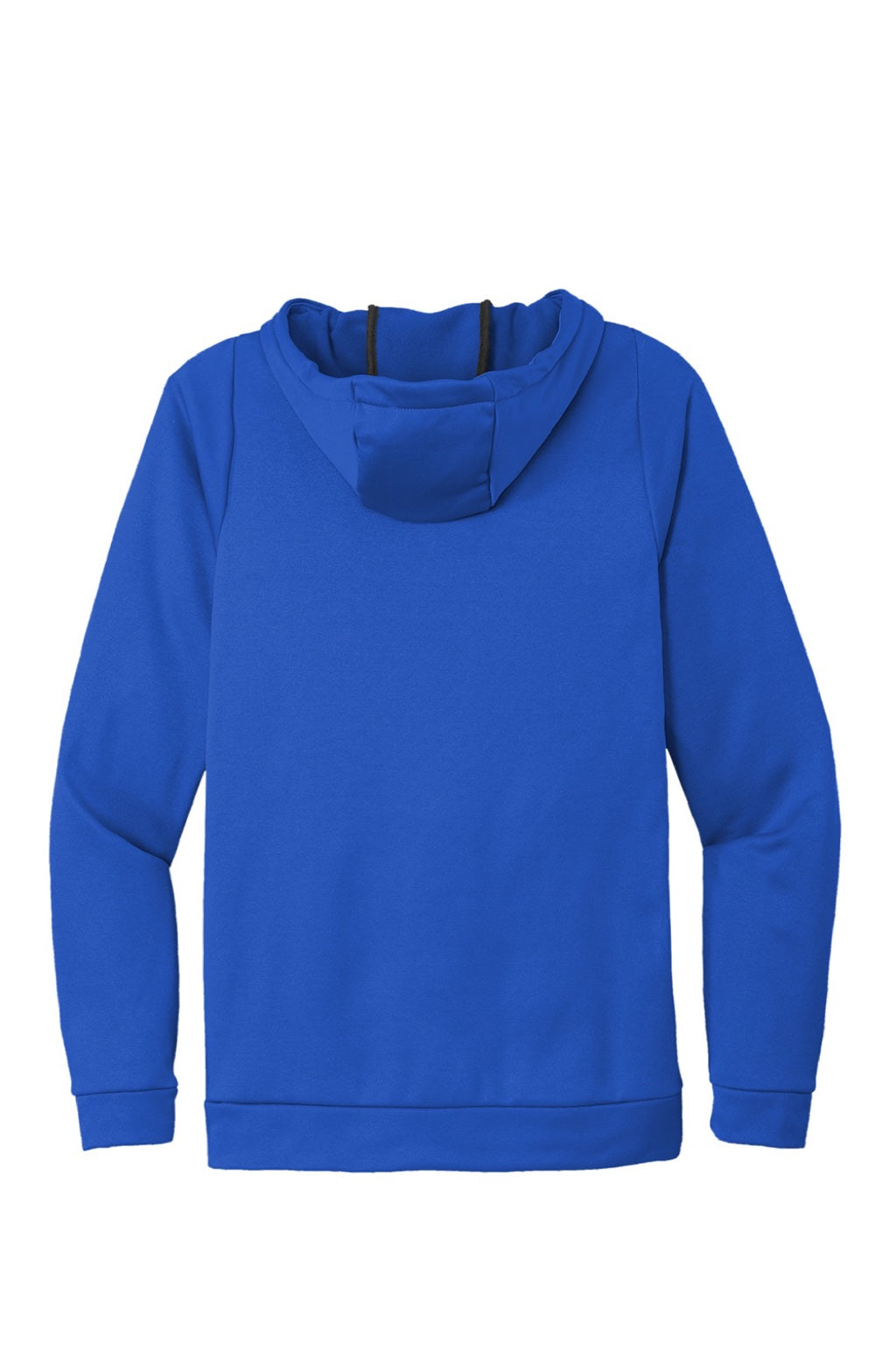 Nike CN9473 Mens Therma-Fit Moisture Wicking Fleece Hooded Sweatshirt Hoodie w/ Pouch Pocket Team Royal Blue Flat Back