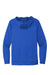 Nike CN9473 Mens Therma-Fit Moisture Wicking Fleece Hooded Sweatshirt Hoodie w/ Pouch Pocket Team Royal Blue Flat Back