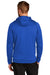 Nike CN9473 Mens Therma-Fit Moisture Wicking Fleece Hooded Sweatshirt Hoodie Team Royal Blue Model Back