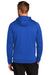 Nike CN9473 Mens Therma-Fit Moisture Wicking Fleece Hooded Sweatshirt Hoodie w/ Pouch Pocket Team Royal Blue Model Back