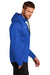 Nike CN9473 Mens Therma-Fit Moisture Wicking Fleece Hooded Sweatshirt Hoodie Team Royal Blue Model Side