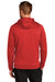 Nike CN9473 Mens Therma-Fit Moisture Wicking Fleece Hooded Sweatshirt Hoodie w/ Pouch Pocket Team Scarlet Red Model Back
