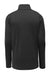 Nike CN9492 Mens Therma-Fit Moisture Wicking Fleece 1/4 Zip Sweatshirt Team Black Flat Back