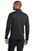 Nike CN9492 Mens Therma-Fit Moisture Wicking Fleece 1/4 Zip Sweatshirt Team Black Model Back
